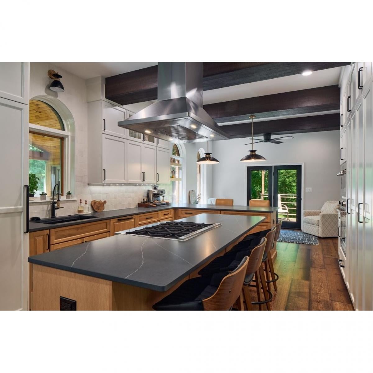 1-Sided Pecky Cypress Timberthane Faux Wood Beam Plank - Ekena