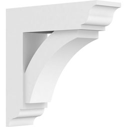Standard Thorton Architectural Grade PVC Bracket with Traditional Ends
