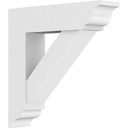 Standard Traditional Architectural Grade PVC Bracket with Traditional Ends