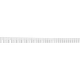 SAMPLE - 4"H x 1"P x 6"L Elizabeth Architectural Grade PVC Dentil Block Trim