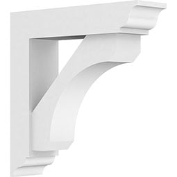 Standard Legacy Architectural Grade PVC Bracket With Traditional Ends