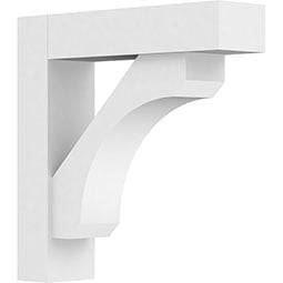 Standard Legacy Architectural Grade PVC Bracket With Block Ends