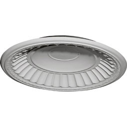 26 7/8"OD x 25"ID x 3 7/8"D Dublin Recessed Mount Ceiling Dome (24 1/2"Diameter x 3 1/4"D Rough Opening)