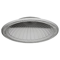 42 7/8"OD x 35 3/8"ID x 8 1/4"D Hamilton Recessed Mount Ceiling Dome (36 1/2" Diameter x 9 1/4"D Rough Opening)