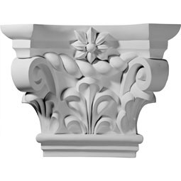 19 1/4"W x 6 1/4"D x 14 3/8"H Kendall Capital (Fits Pilasters up to 10 1/8"W x 1 1/4"D)