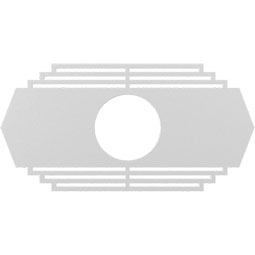 Chrysler Architectural Grade PVC Pierced Ceiling Medallion