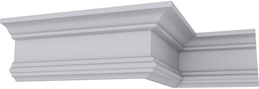 4"H x 2 1/4"P x 4 1/2"F x 94 1/2"L Holmdel Traditional Smooth Crown Moulding