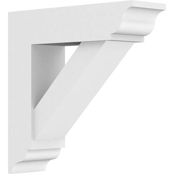 Standard Traditional Architectural Grade PVC Bracket with Traditional Ends