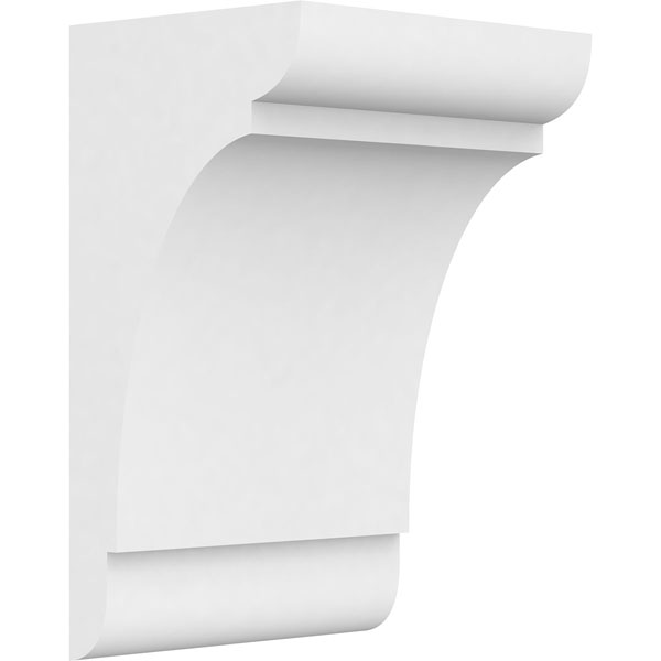 5"W x 4"D x 8"H Standard Olympic Architectural Grade PVC Corbel