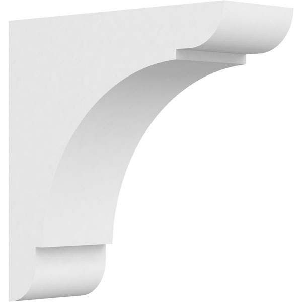 3"W x 10"D x 10"H Standard Olympic Architectural Grade PVC Corbel