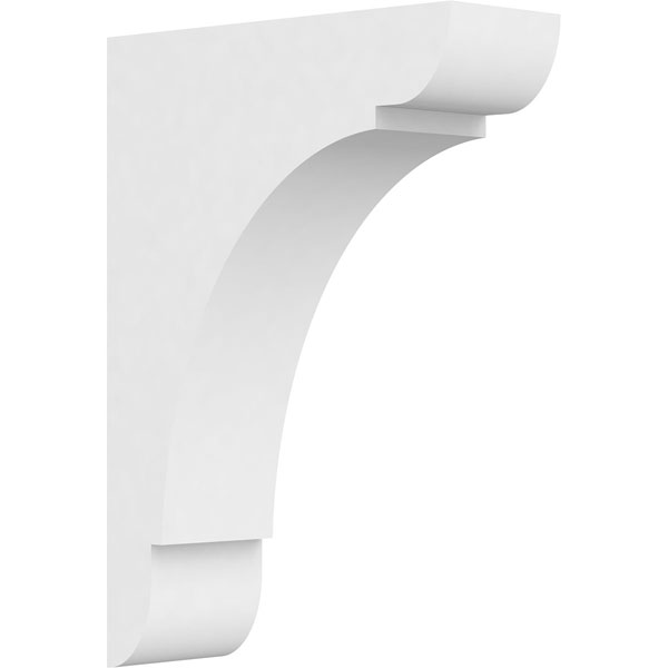 3"W x 10"D x 14"H Standard Olympic Architectural Grade PVC Corbel