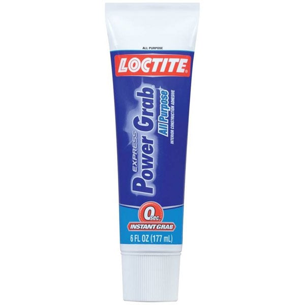 Loctite Power Grab All-Purpose Express Squeeze Tube. White, 6.0 oz. 