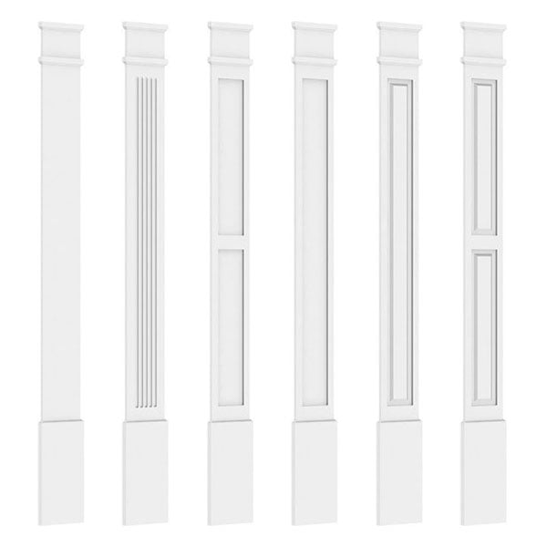 Architectural Grade PVC Pilaster