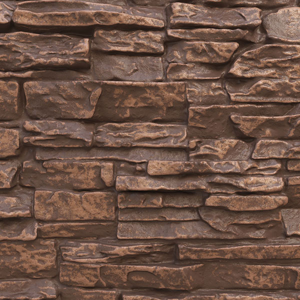 9"W x 8"H SAMPLE - Canyon Ridge Stacked Stone, Faux Stone Siding Panel, Sedona