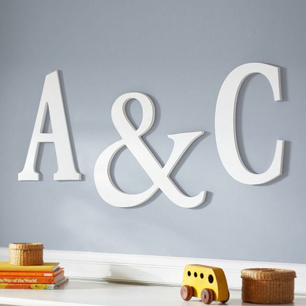 Custom Wood Decor Wall Letters