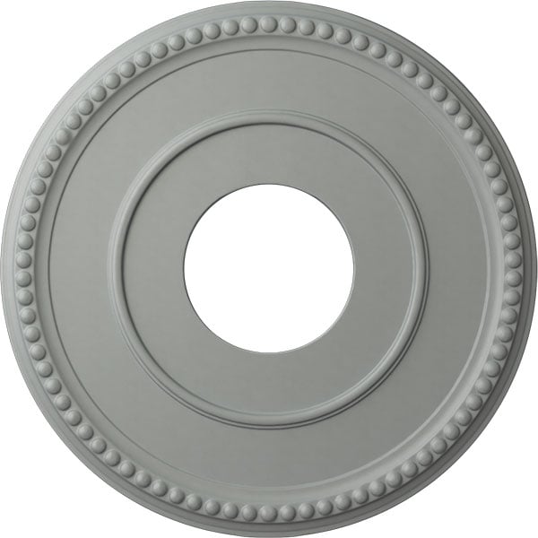 12 1/2"OD x 3 7/8"ID x 3/4"P Bradford Ceiling Medallion (Fits Canopies up to 6 5/8")