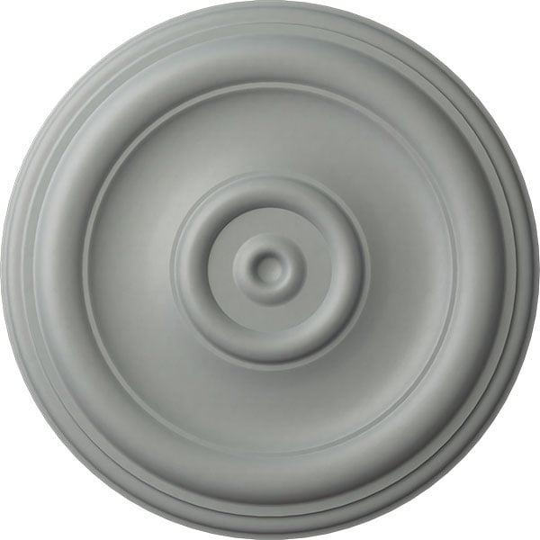 12"OD x 1"P Traditional Ceiling Medallion (Fits Canopies up to 2 3/4")