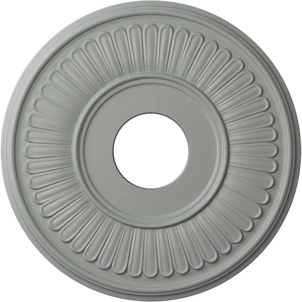 15 3/4"OD x 3 7/8"ID x 3/4"P Berkshire Ceiling Medallion (Fits Canopies up to 7")