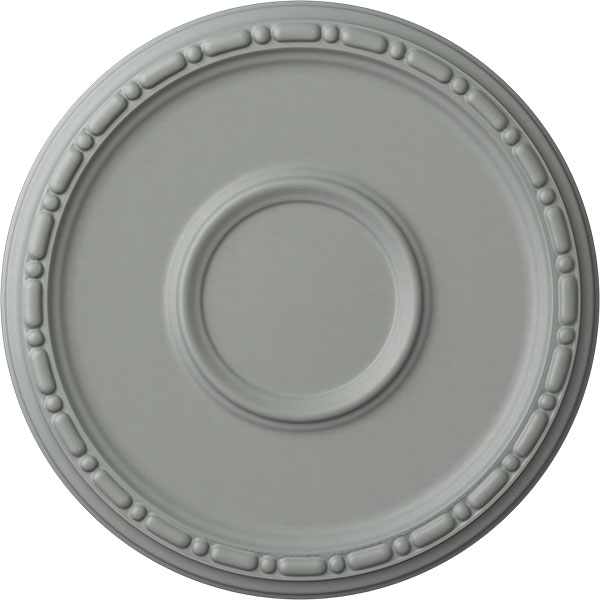 16 1/2"OD x 1 1/2"P Medea Ceiling Medallion (Fits Canopies up to 5 1/2")