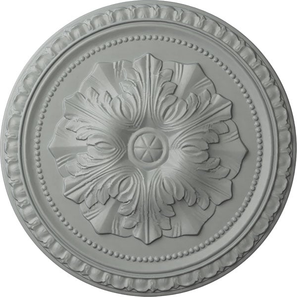 18"OD x 1 3/8"P Richmond Ceiling Medallion (Fits Canopies up to 2 5/8")