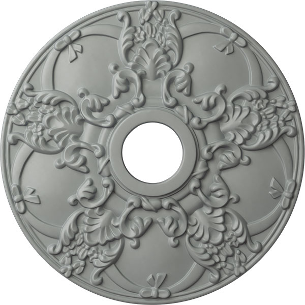 18"OD x 3 1/2"ID x 1 3/8"P Norwich Ceiling Medallion (Fits Canopies up to 4 1/2")