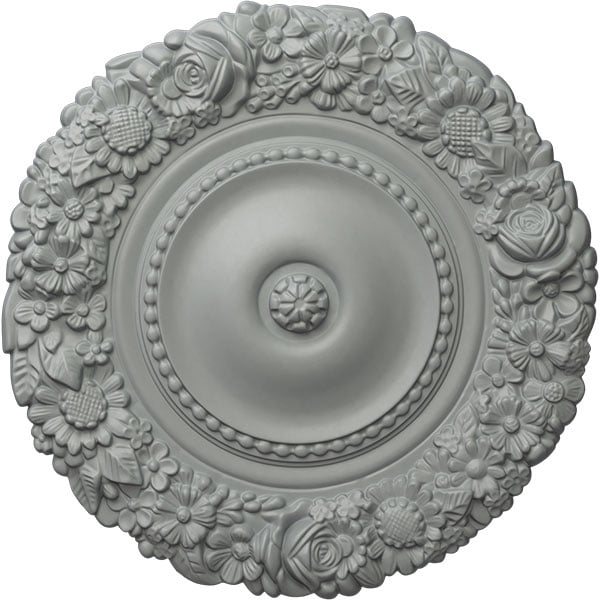 21"OD x 2"P Marseille Ceiling Medallion (Fits Canopies up to 7 3/8")