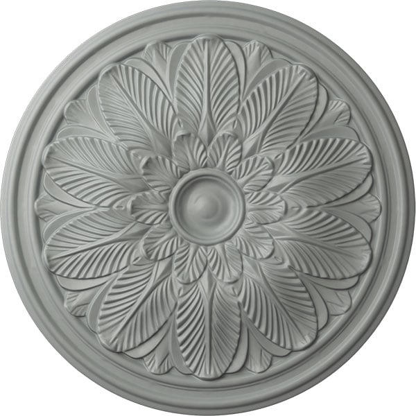 22 5/8"OD x 1 3/4"P Bordeaux Ceiling Medallion (Fits Canopies up to 3 1/4")