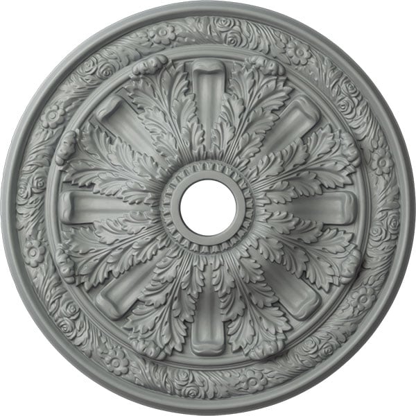 30"OD x 3 7/8"ID x 3 1/4"P Flagstone Ceiling Medallion (Fits Canopies up to 3 7/8")