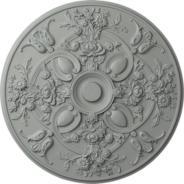 31 1/4"OD x 2 1/4"P Baile Ceiling Medallion (Fits Canopies up to 6")