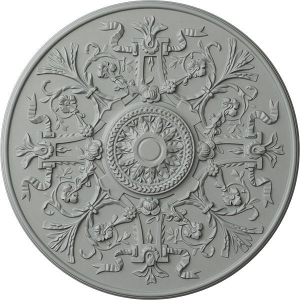 33"OD x 1 3/4"P Versailles Ceiling Medallion (Fits Canopies up to 3 1/4")