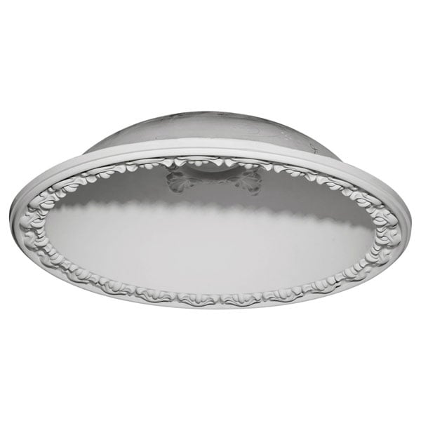 39 1/2"OD x 32"ID x 10 3/8"D Hillock Recessed Mount Ceiling Dome (35"Diameter x 9 1/2"D Rough Opening)
