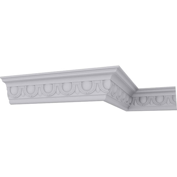 SAMPLE - 5 1/4"H x 4"P x 6 5/8"F x 12"L Federal Egg and Dart Crown Moulding