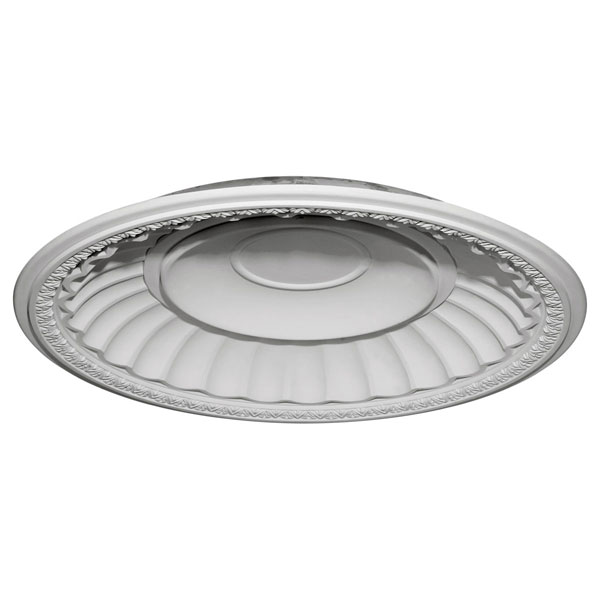 50 7/8"OD x 43 1/2"ID x 6 3/8"D Dublin Recessed Mount Ceiling Dome (49"Diameter x 7"D Rough Opening)