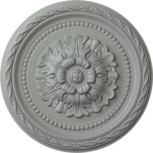One Piece Ceiling Medallions - Fixture & Lighting Accents > Ceiling  Medallions > Ekena Millwork