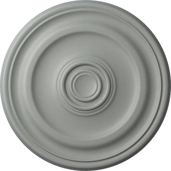 15 3/4"OD x 1 1/2"P Devon Ceiling Medallion (Fits Canopies up to 3 5/8")