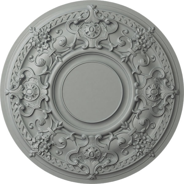 32 3/4"OD x 2 1/2"P Jackson Ceiling Medallion (Fits Canopies up to 13 1/2")