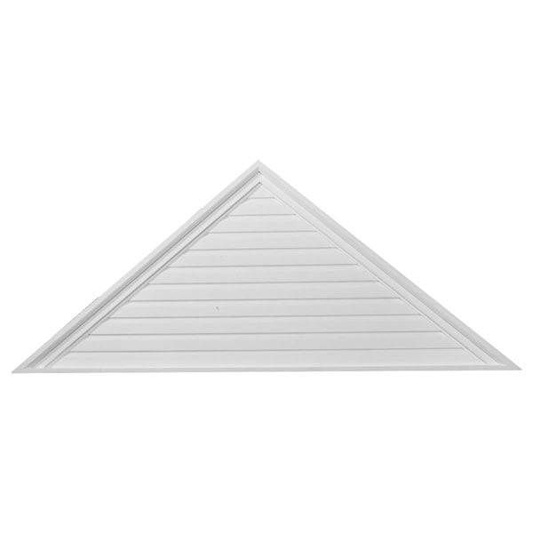 48"W x 20"H x 2 1/4"P,  Pitch 10/12 Triangle Gable Vent, Functional
