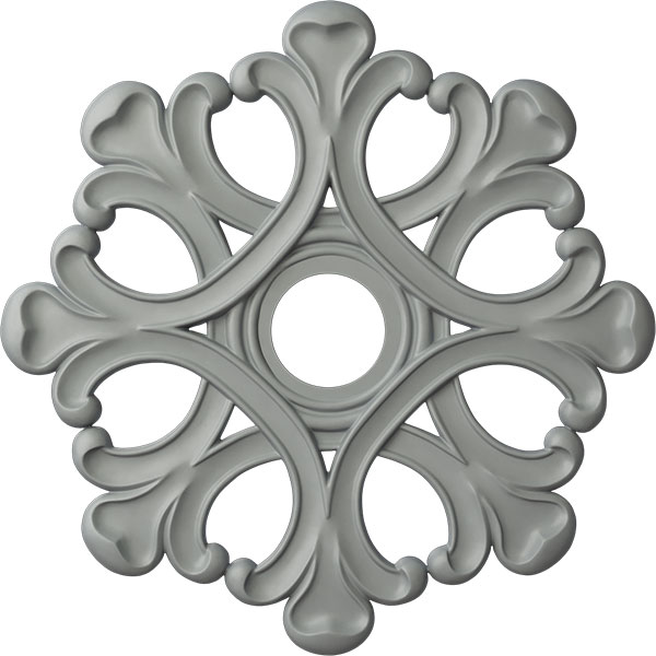 20 7/8"OD x 3 5/8"ID x 1"P Angel Ceiling Medallion (Fits Canopies up to 4 3/8")