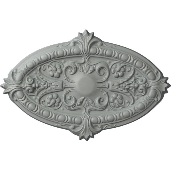 26 3/8"W x 17 1/4"H x 1 3/4"P Marcella Ceiling Medallion (Fits Canopies up to 3")