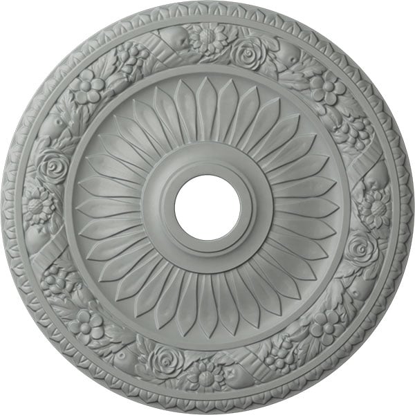 23 5/8"OD x 3 5/8"ID x 1 1/8"P Bellona Ceiling Medallion (Fits Canopies up to 3 5/8")