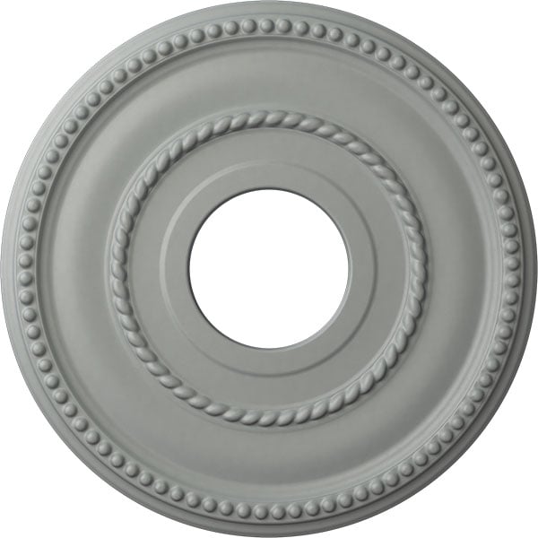 12 1/8"OD x 3 5/8"ID x 3/4"P Valeriano Ceiling Medallion (Fits Canopies up to 6 1/4")