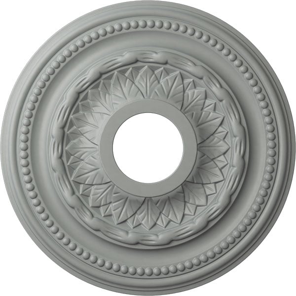 15 3/4"OD x 3 1/4"ID x 1"P Galway Ceiling Medallion (Fits Canopies up to 3 1/4")