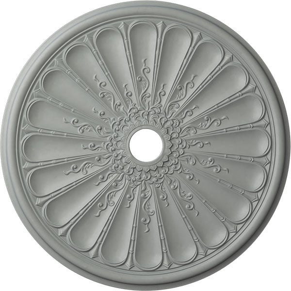 31 1/2"OD x 3 5/8"ID x 1 1/2"P Kirke Ceiling Medallion (Fits Canopies up to 3 5/8")