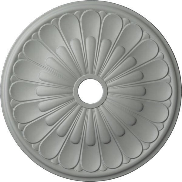26 3/4"OD x 3 5/8"ID x 1 3/8"P Elsinore Ceiling Medallion (Fits Canopies up to 3 5/8")