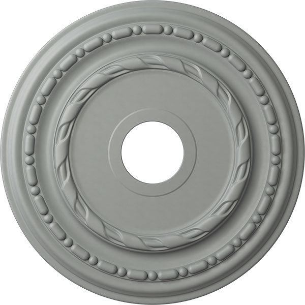 17 7/8"OD x 3 5/8"ID x 1 1/4"P Dublin Ceiling Medallion (Fits Canopies up to 5 1/8")