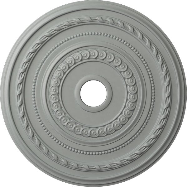 25 3/8"OD x 3 3/8"ID x 1 3/8"P Cole Ceiling Medallion (Fits Canopies up to 9 1/8")