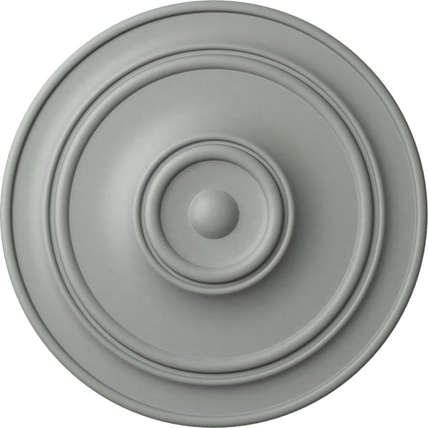 40 1/4"OD x 3 1/8"P Small Classic Ceiling Medallion (Fits Canopies up to 10")