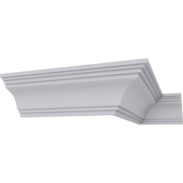 2"H x 2"P x 2 3/4"F x 94 1/2"L Kent Traditional Smooth Crown Moulding