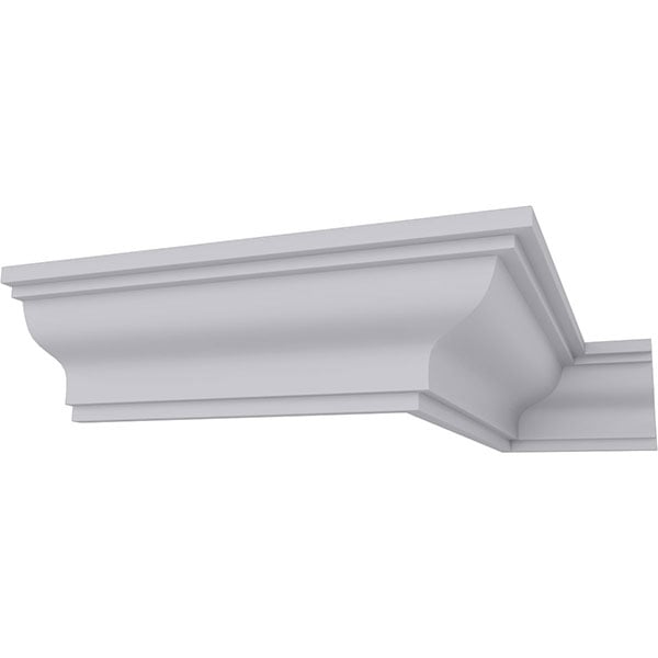 SAMPLE - 2"H x 2"P x 2 3/4"F x 12"L Marseille Traditional Cove Crown Moulding