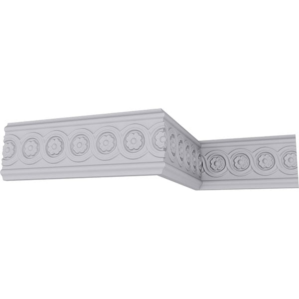 SAMPLE - 3 1/4"H x 5/8"P x 12"L Cole Running Coin Chair Rail Moulding